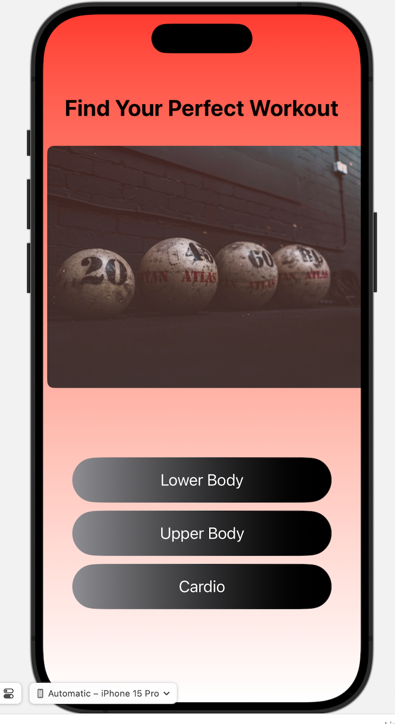 ChaosFitness App Development