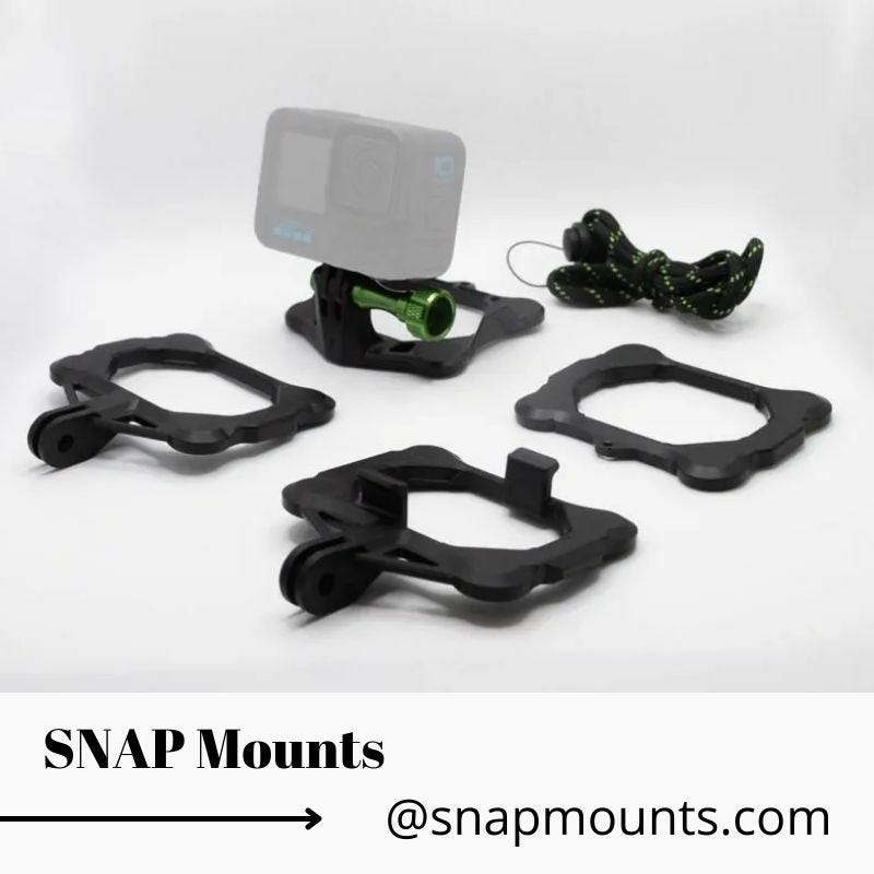 SNAP MOUNT – MAGNETIC GOPRO ACTION CAMERA MOUNT - SNAP Mounts