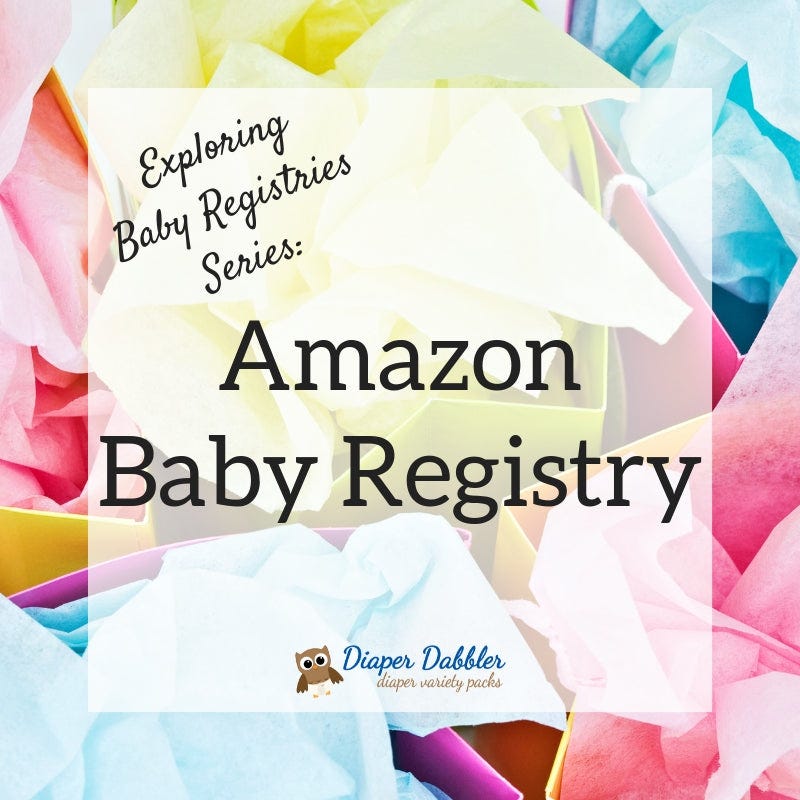 Personalize your Amazon baby registry to match your family’s needs.