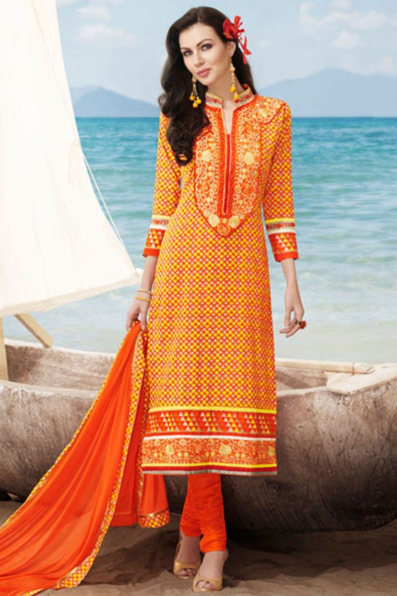 7 Colorful Ways to Wear Salwar Kameez for Formal Occasions | by Mita Nath |  Medium