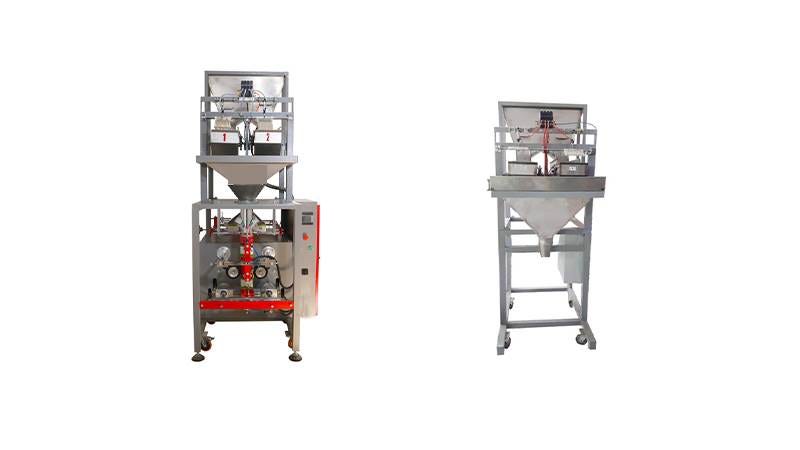 Homemade bean packing machine. In the field of grain packaging