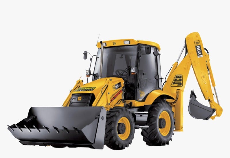 Full size Backhoe Rental Rent a Backhoe Loader Durante Rentals Medium