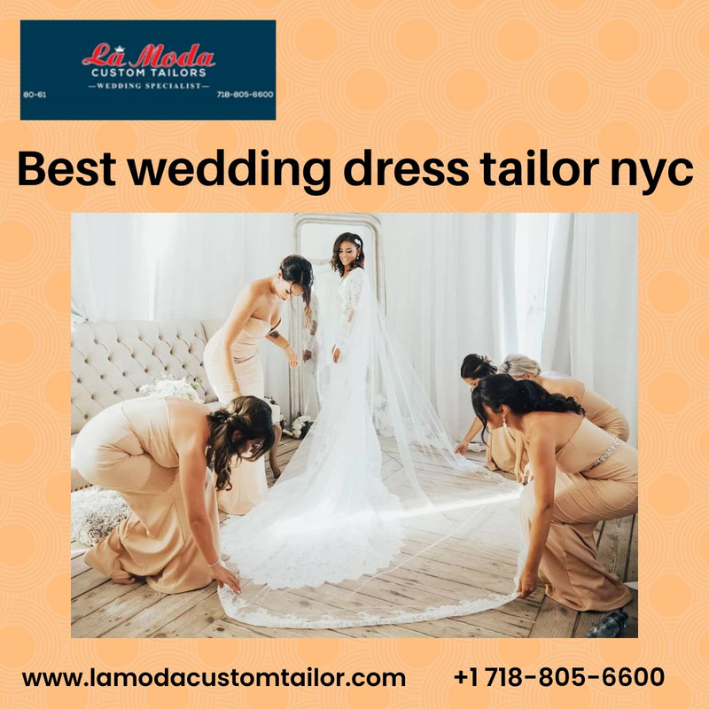 Unveiling the Best Wedding Dress Tailor in NYC The Expert Behind the
