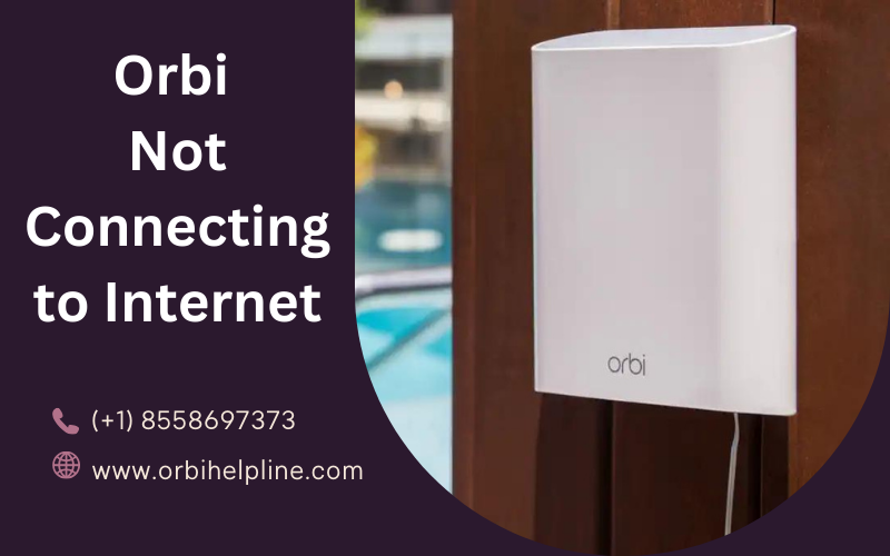 Orbi connected but no internet Clearance