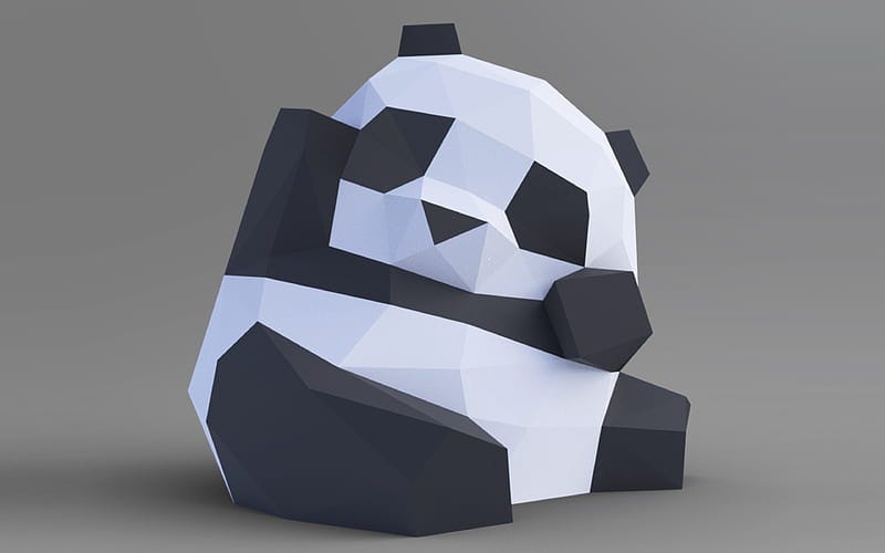 Semicolon Panda Bear Awareness SVG