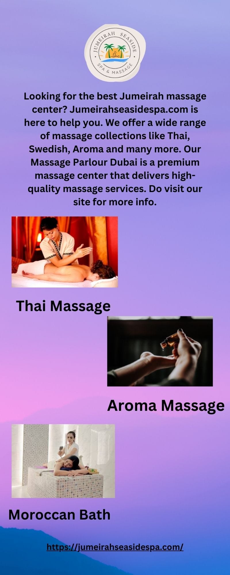 Jumeirah Massage Center Jumeriahseasidespa