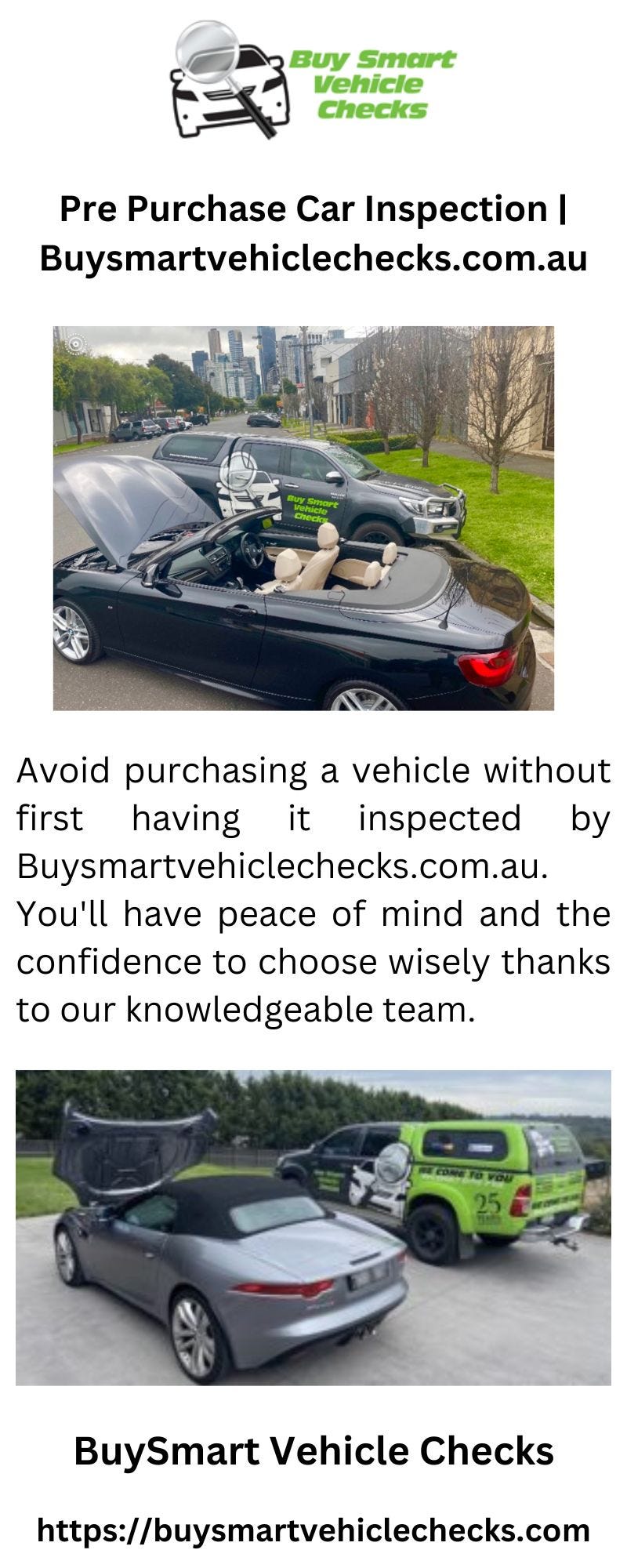 Pre Purchase Car Inspection | Buysmartvehiclechecks.com.au Avoid