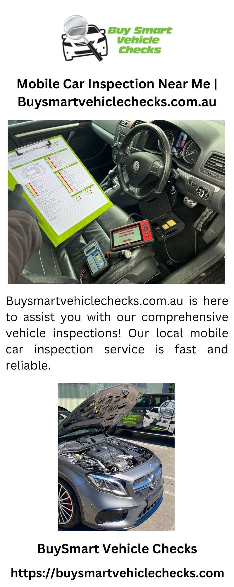 Mobile Car Inspection Near Me Buysmartvehiclechecks .au