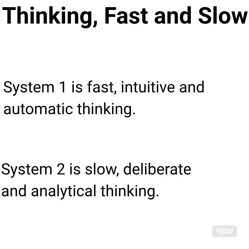 Thinking, Fast and Slow by Daniel Kahneman: Book Summary, Review