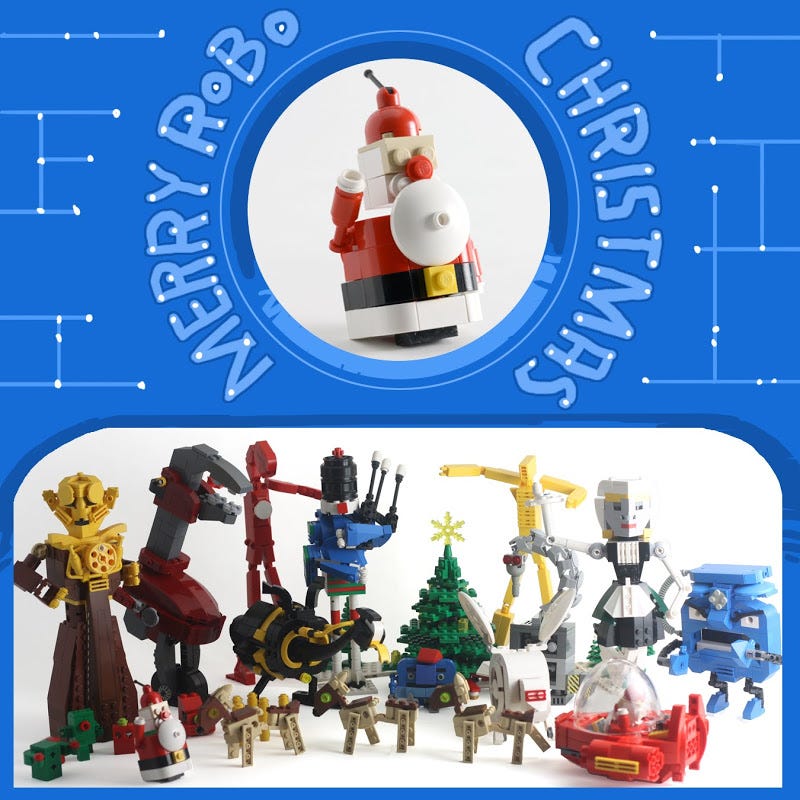 Ro Ro Ro Robo-Santa! 🤖🎅🏽. I mean Ho Ho Ho Merry Christmas