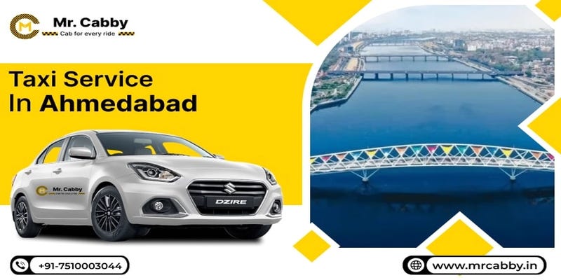 Taxi Service in Ahmedabad with Mr. Cabby