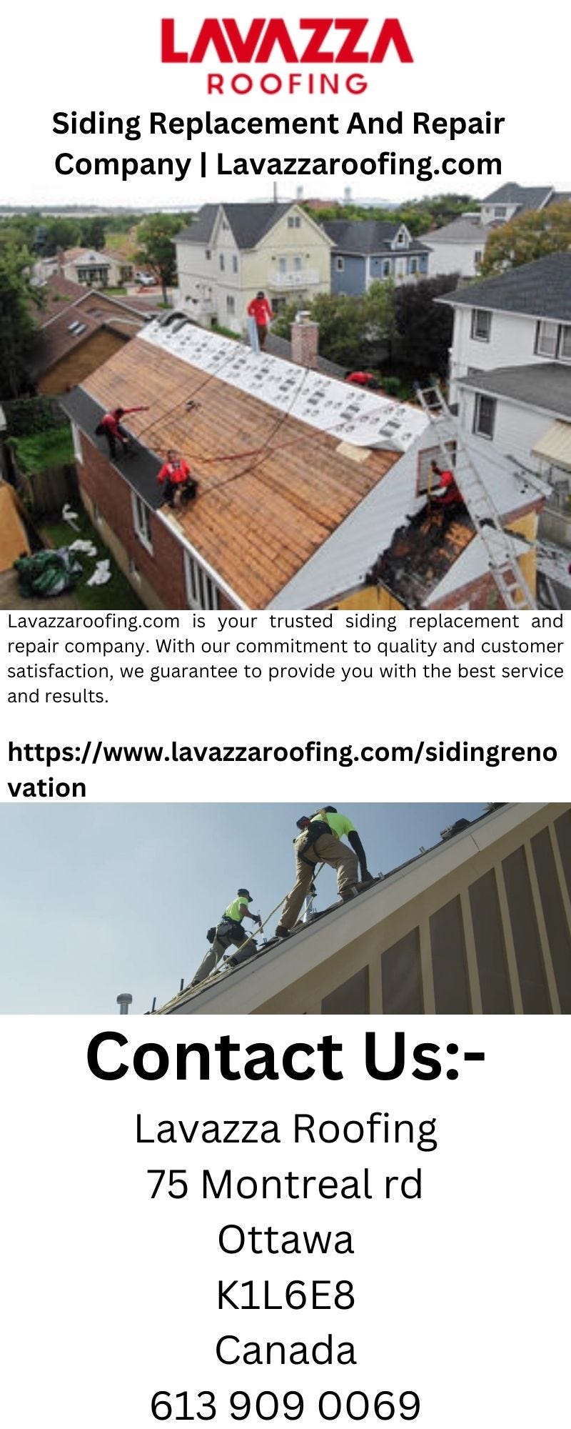 Siding Replacement And Repair Company