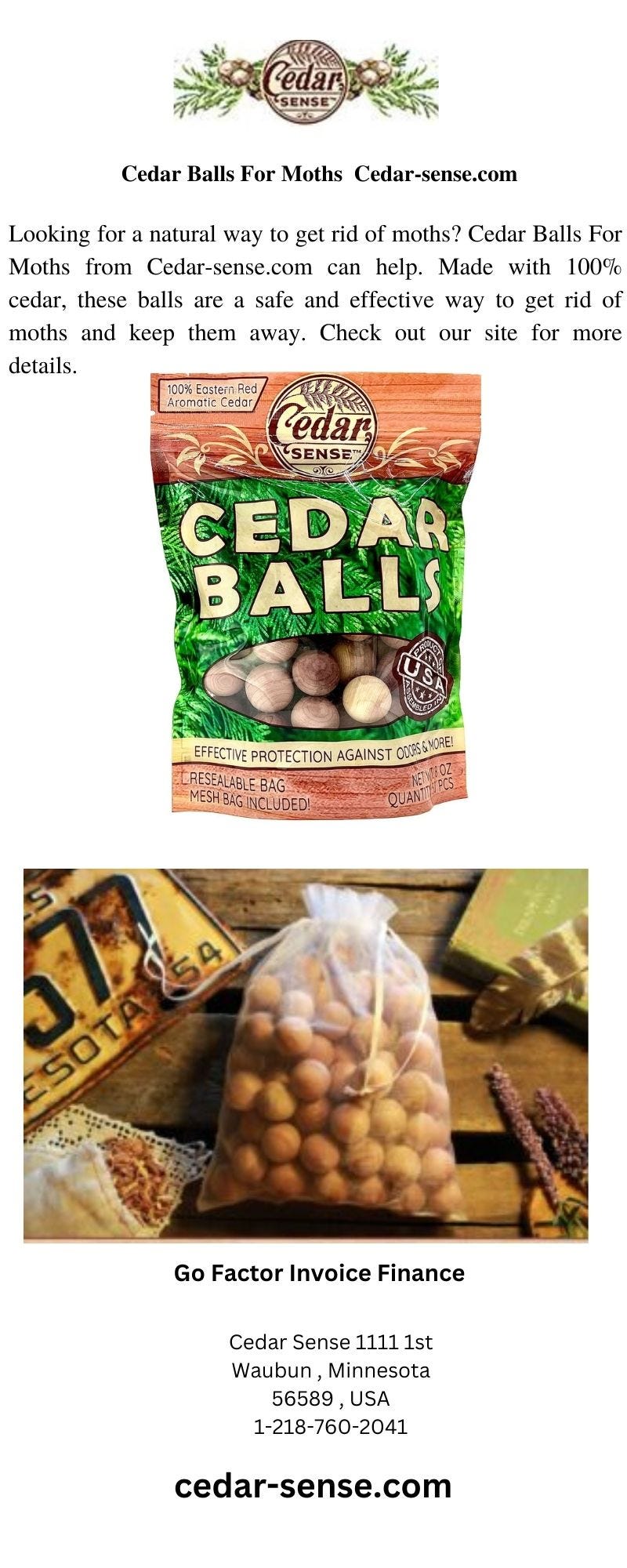 Cedar Balls For Moths Cedersense Medium