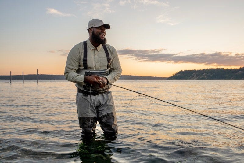 Gian Lawrence “The Black Stonefly” shares his passion for fishing, hunting,  and community, by The Washington Department of Fish and Wildlife