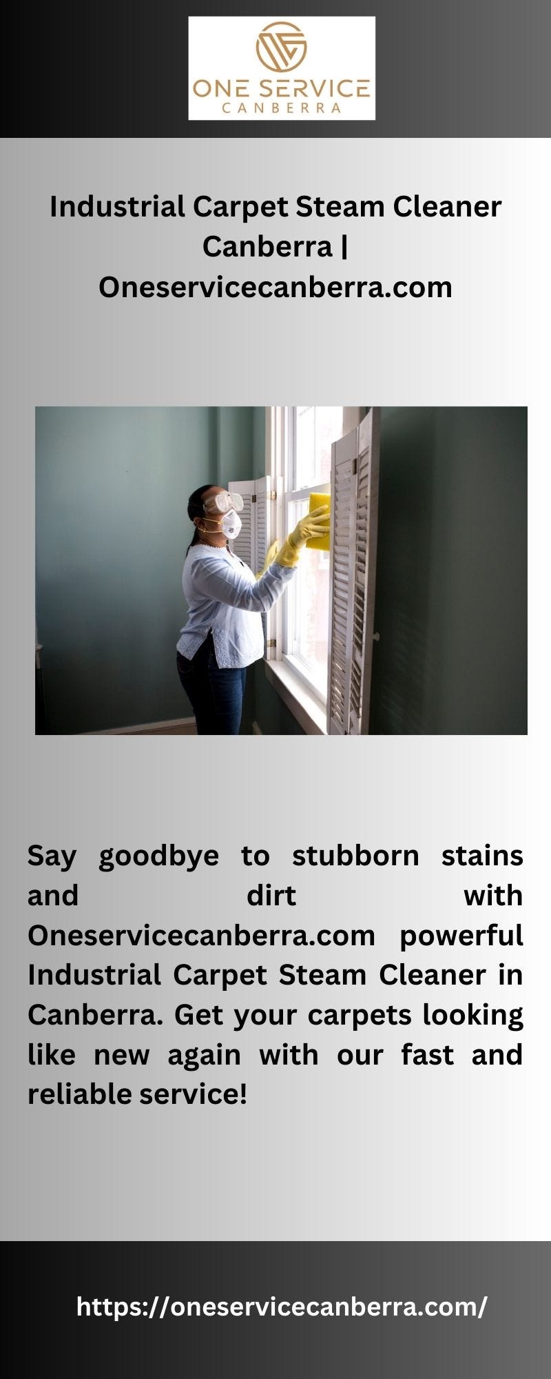 Industrial Carpet Steam Cleaner Canberra