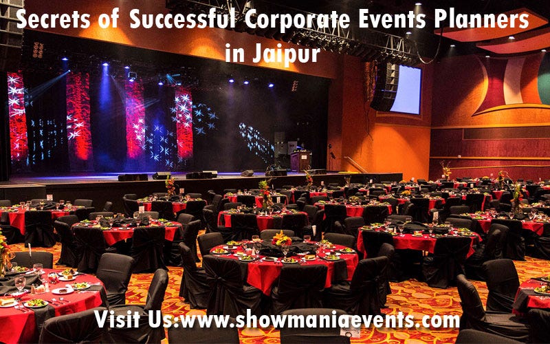 Secrets of Successful Corporate Events Planners in Jaipur by Top 10