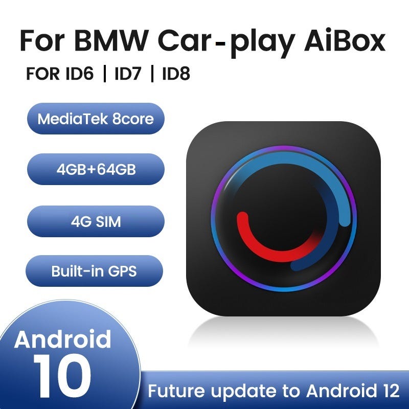 SDM660 CarlinKit CarPlay Ai Box Android 13 TV Box for Netflix