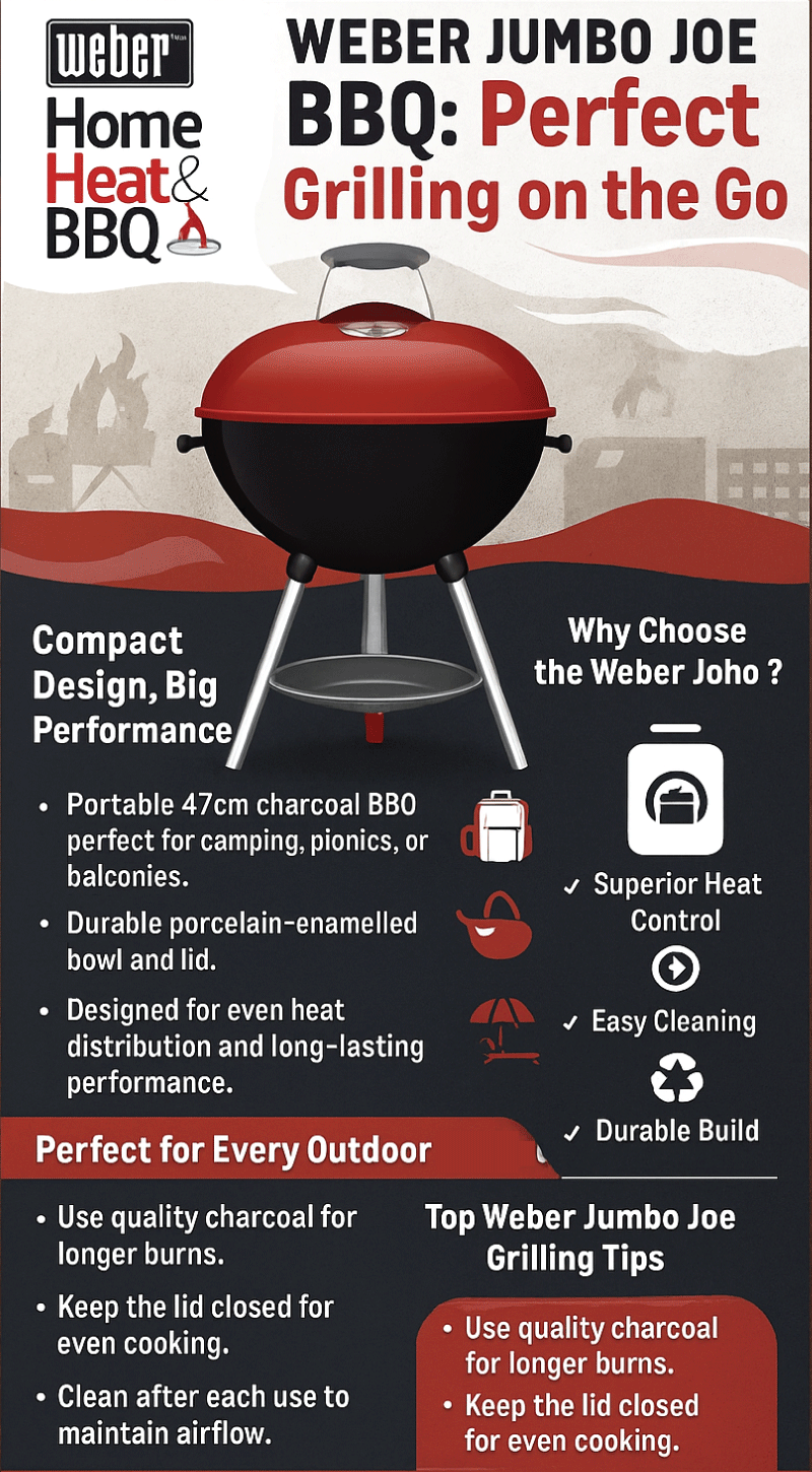Weber Jumbo Joe BBQ: Perfect Grilling on the Go