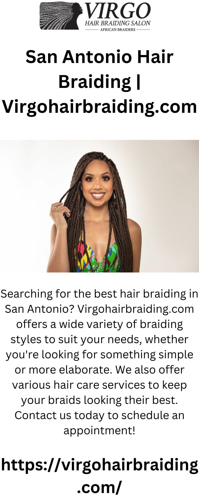 San Antonio Hair Braiding Virgo hair braiding