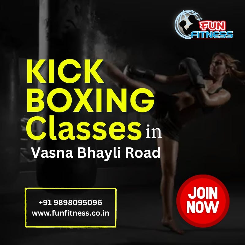 Kick Boxing Classes in Vasna Bhayli Road Fun Fitness Vadodara Medium