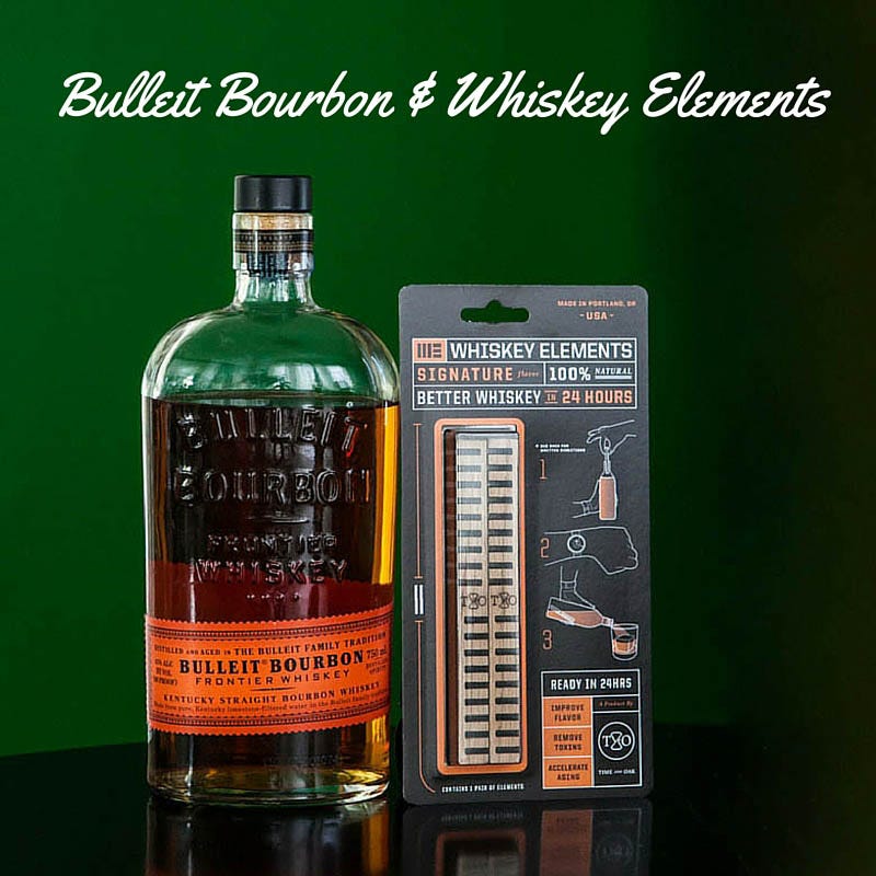 Bulleit Bourbon with a Whiskey Element by Lenny Gotter Time & Oak