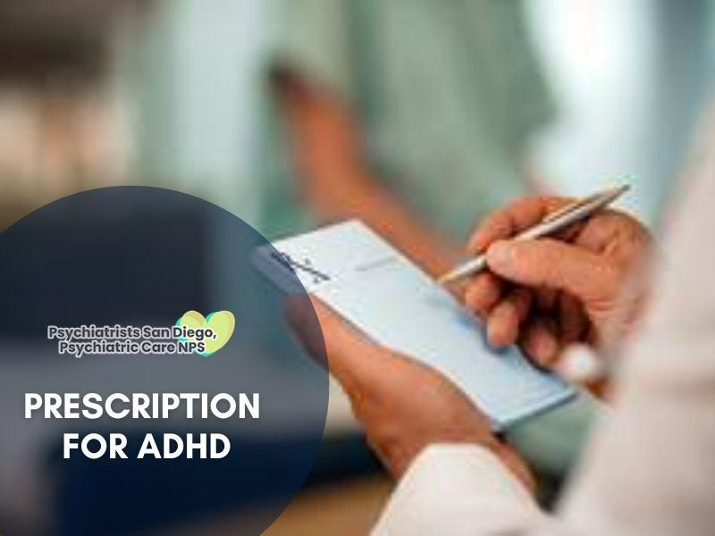 Are you struggling because of ADHD? Get a prescription for ADHD at