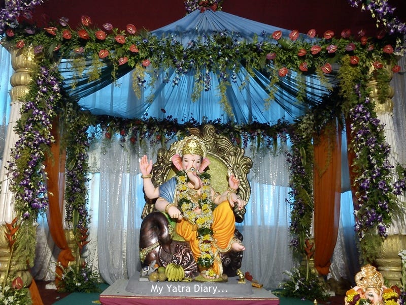 Ganesh chaturthi sale decoration ideas
