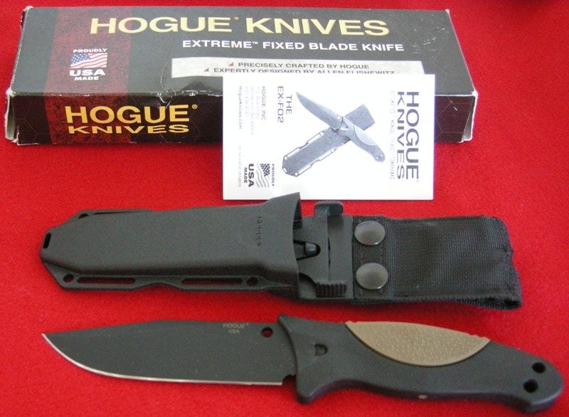 Introducing the Hogue Fixed Blade Knife Range by Leescutlery Medium