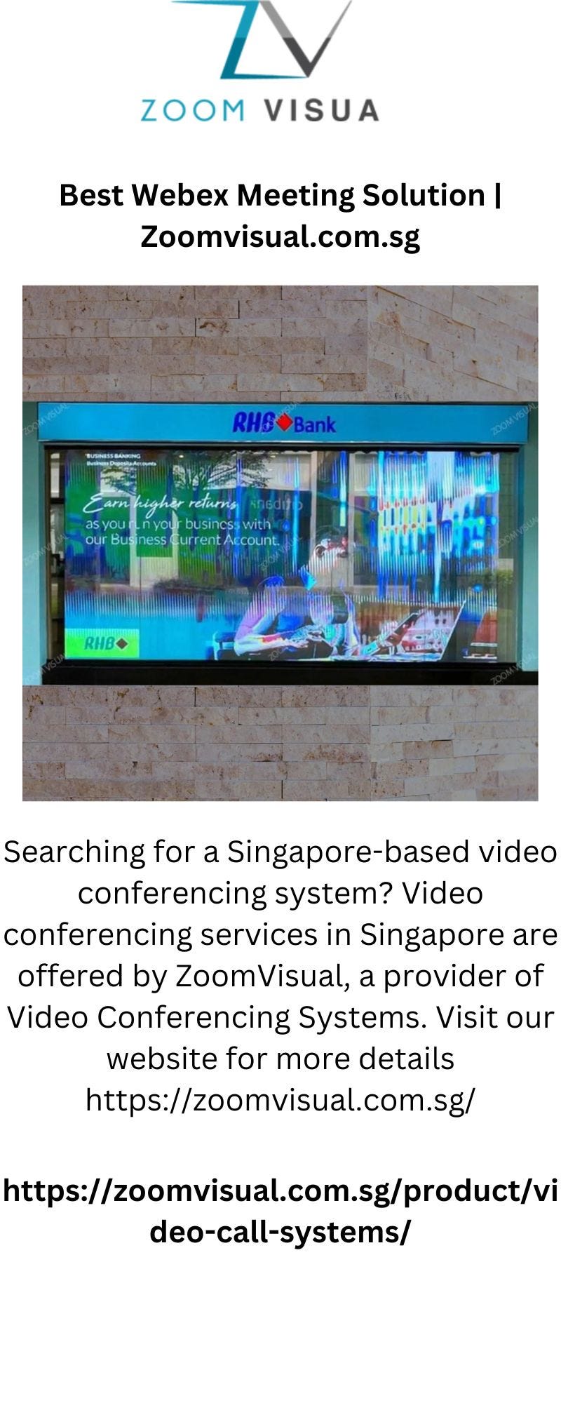 Logitech Singapore, Logitech Video Conferencing