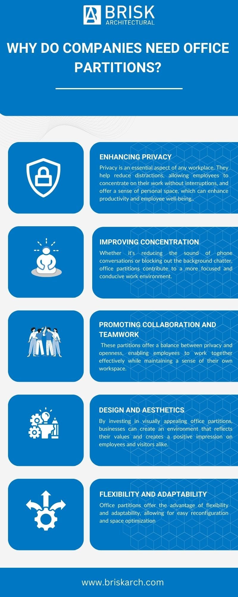 Why do Companies Need Office Partitions? Brisk Architectural Medium