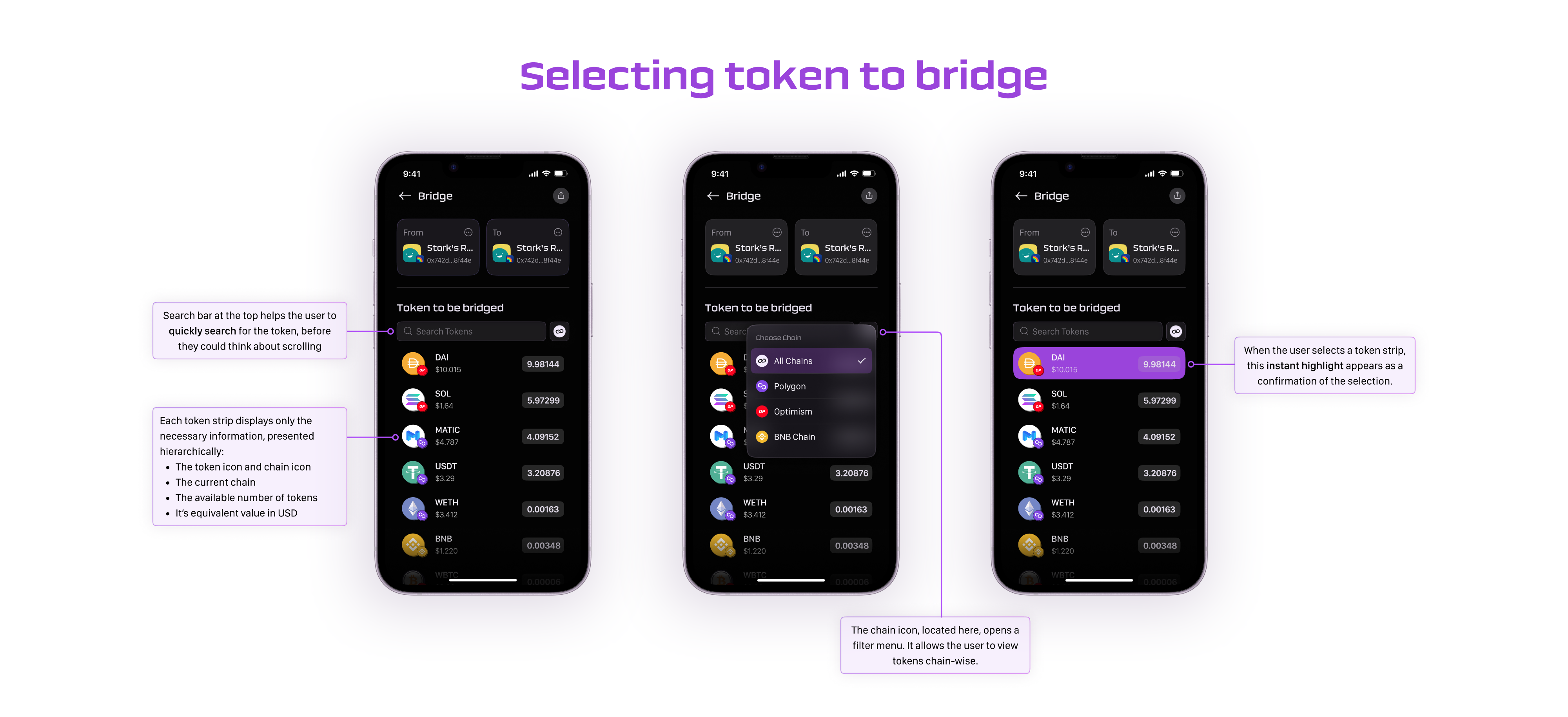 Zap — Crypto bridging made seamless: a UI/UX case study | by Vignes U S |  Bootcamp | Medium