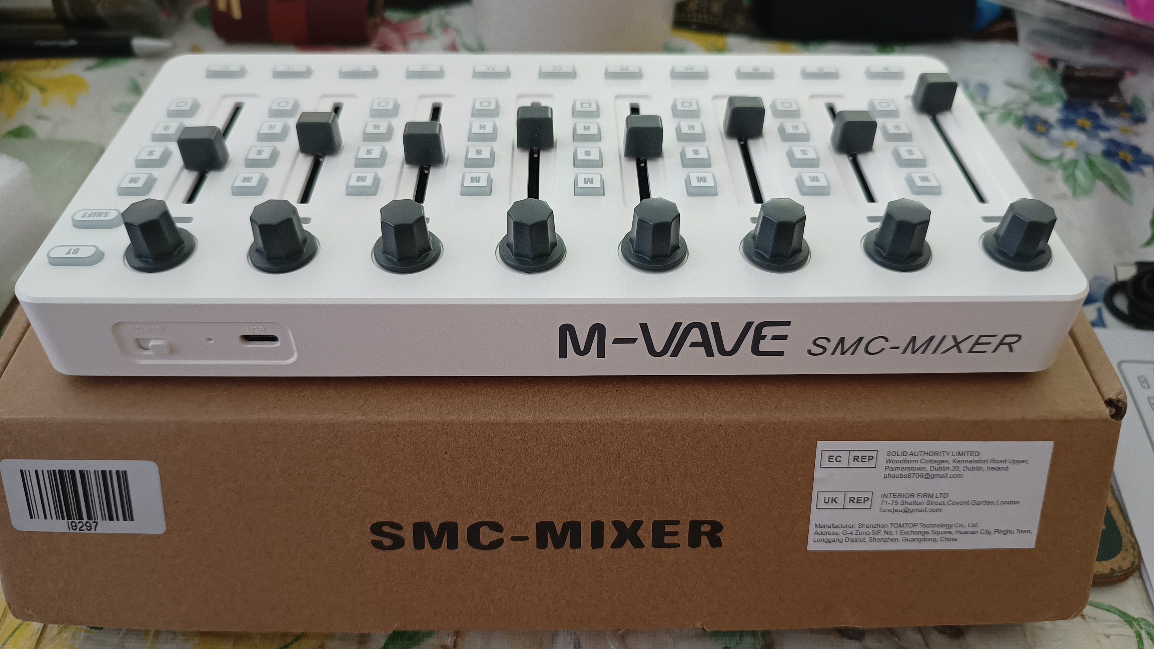 M-VAVE SMC-Mixer Bluetooth MIDI controller | by subpixel