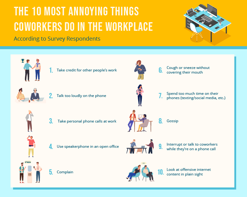 4 tips for dealing with an annoying work colleague