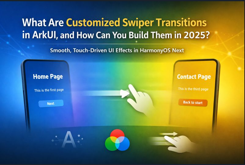 What Are Customized Swiper Transitions in ArkUI, and How Can You Build Them?