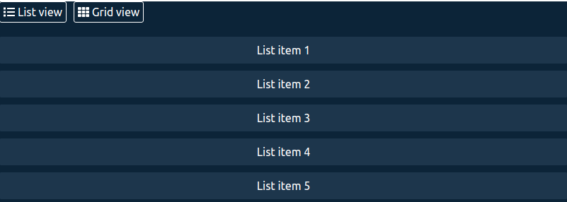 How to create List view and Grid view using React JS? | by Arjun Baidya ...