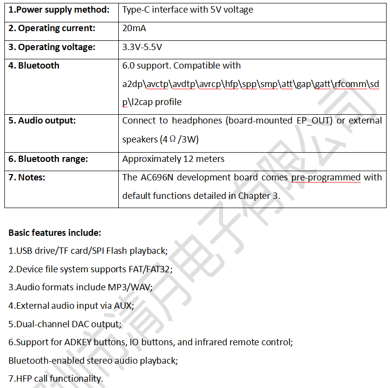 A Complete Hardware Analysis of the JL JieLi AC696N Development Board, with a One-Stop Toolkit