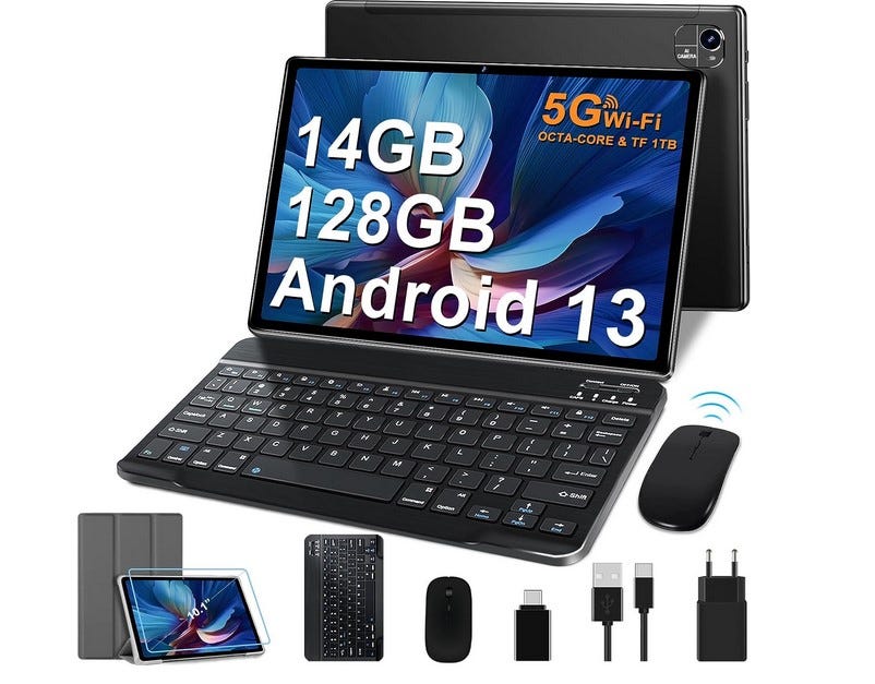 FACETEL Tablet Android 13: Recensione del Tablet 10 Pollici con Octa-Core,  14 GB di RAM, e Display FHD, by Germano Costi Affiliato