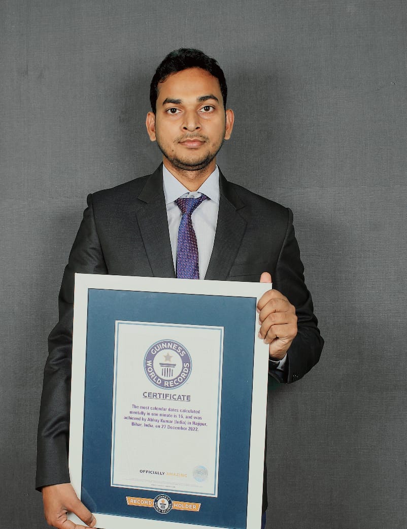 Abhay Kumar, Holder Of Three Guinness World Records, Launches ‘Mission ...