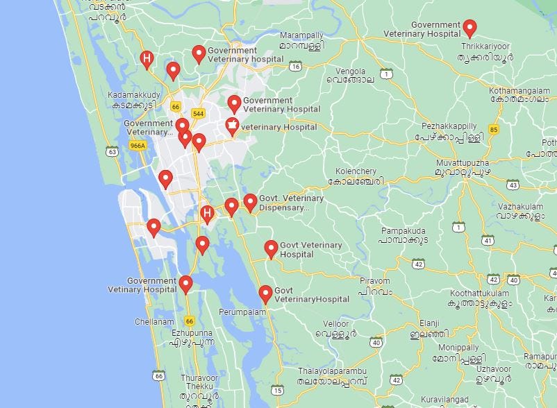 Government Veterinary Hospital Near Ernakulum Kerala Anitapriyasah