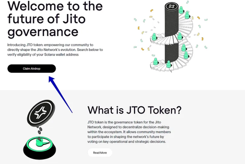 JITO Token - How To Claim JTO Airdrop Tokens
