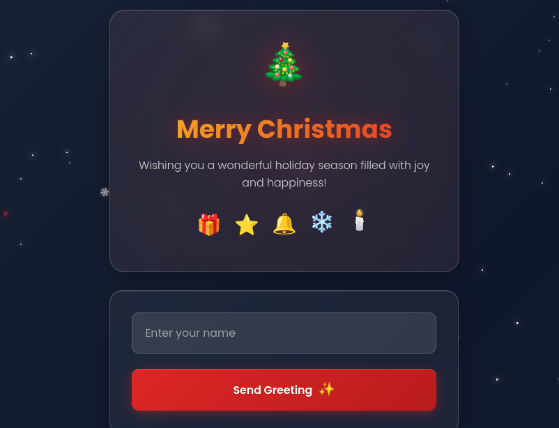XMas CTFZone Write-Up || From a Simple Name Field to Full SSTI Exploit.