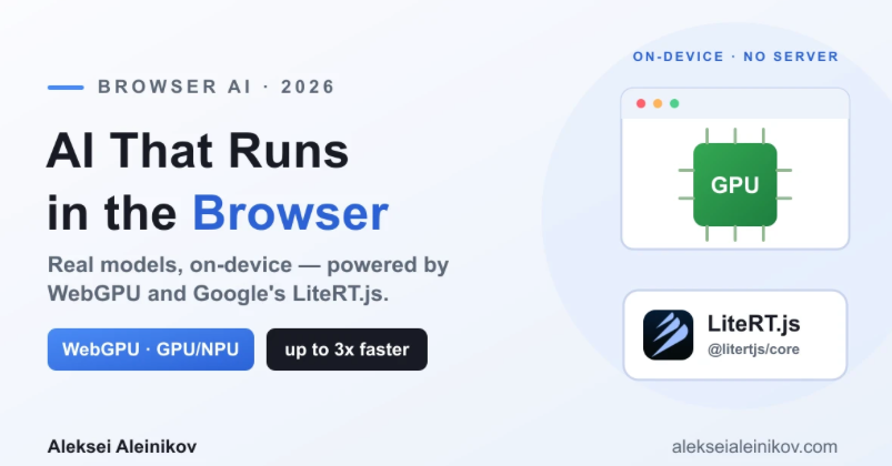Browser AI 2026: On-Device Models with WebGPU & LiteRT.js
