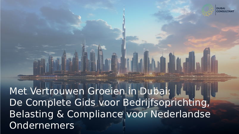 Met Vertrouwen Groeien in Dubai: De Complete Gids voor Bedrijfsoprichting, Belasting & Compliance…