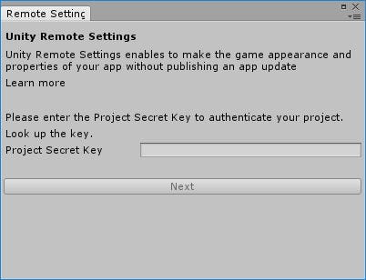 Updating the game settings dynamically with Remote Settings