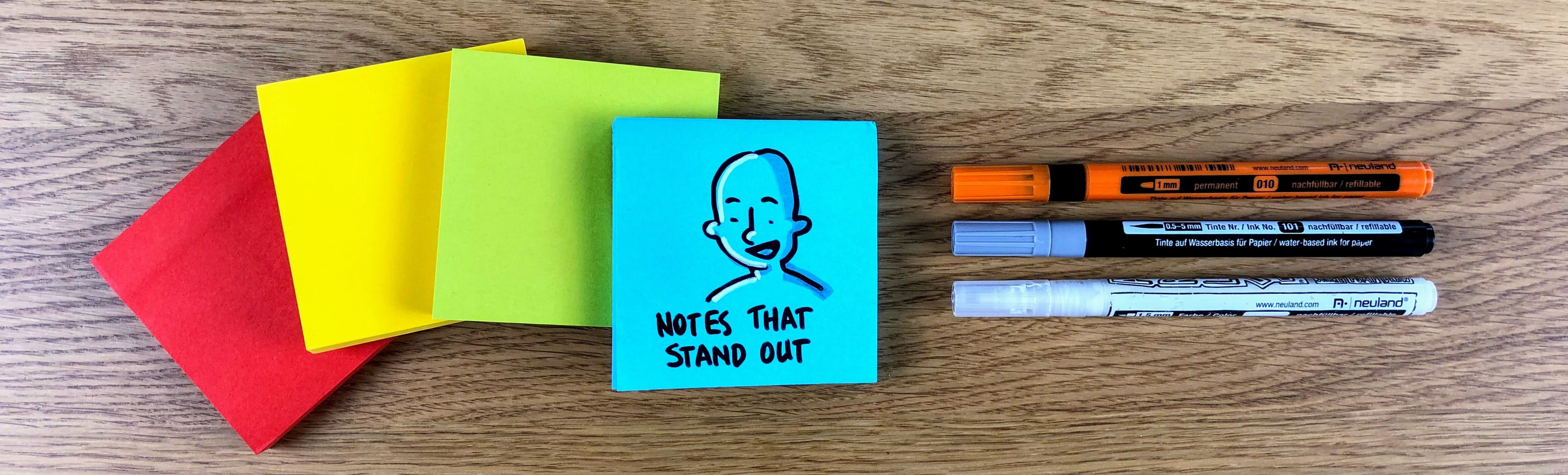 How to create compelling post-it notes