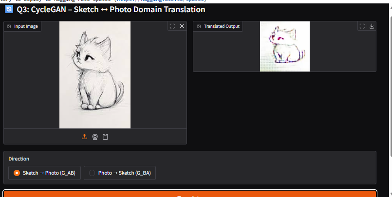 Teaching an AI to See Through the Sketch: Unpaired Image Translation with CycleGAN