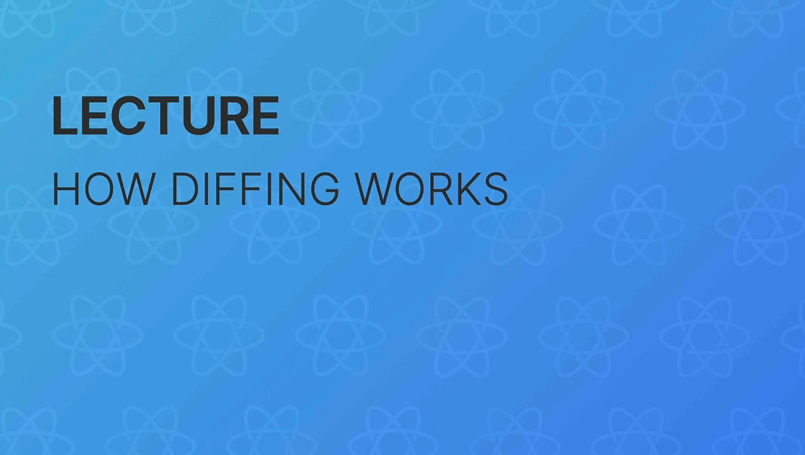 How Diffing Works. In the lecture about the render phase… | by Firat ...