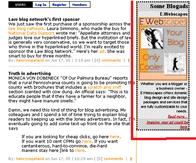 Blogads publisher cheap