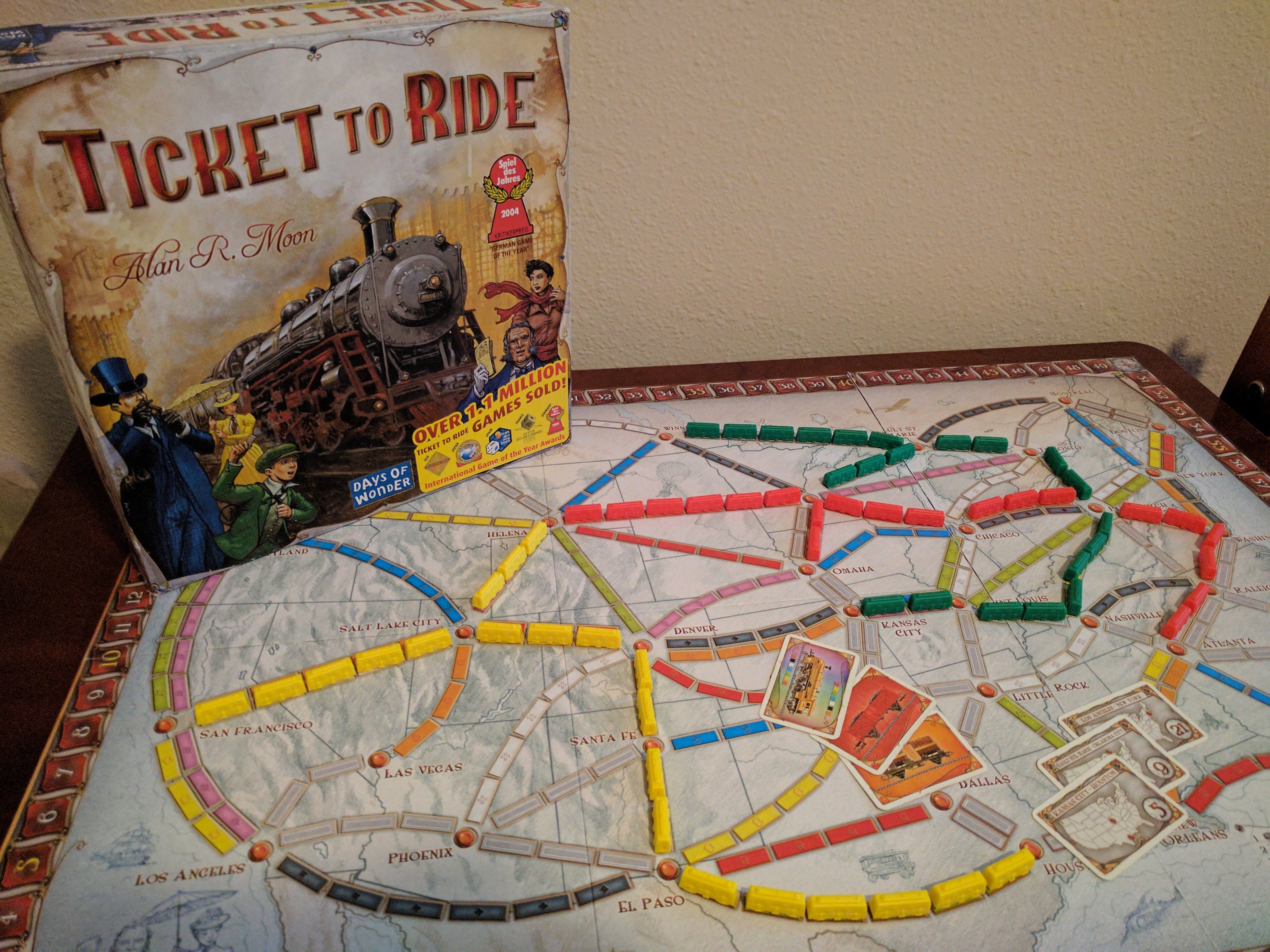 How to play: Ticket to Ride. Ticket to Ride is a euro-style train…, by  Bradley Mahoney, Board Game Brother