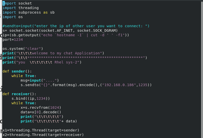 Task: Chat Server using Python. Create your own Chat Servers, and… | by ...